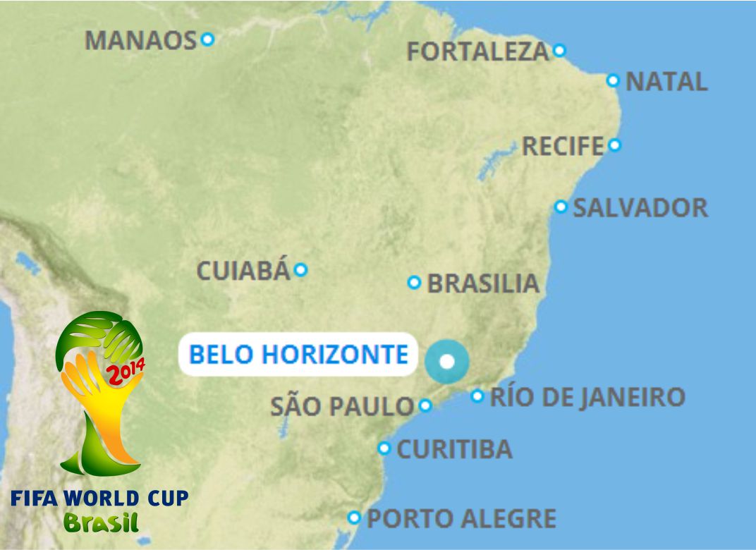 Ciudades donde se localizan los Estadios