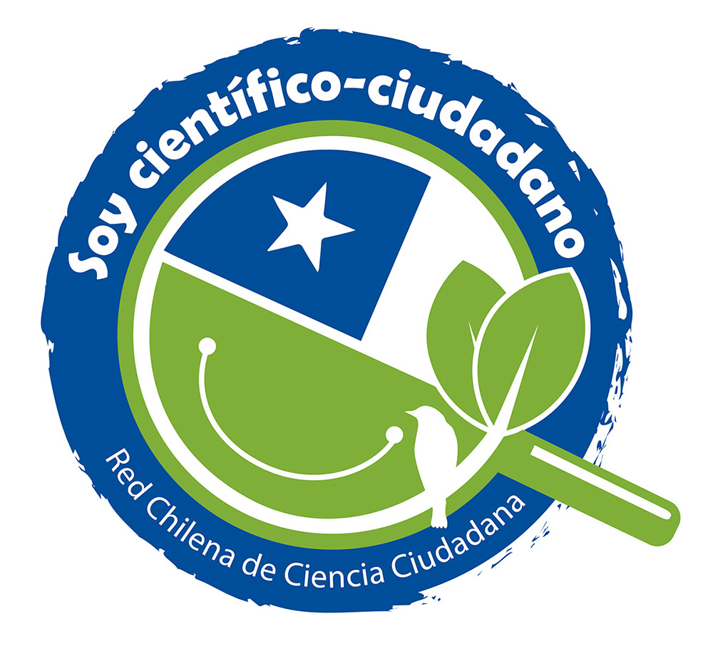 Logo red chilena ciencia ciudadana
