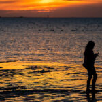 Niña playa