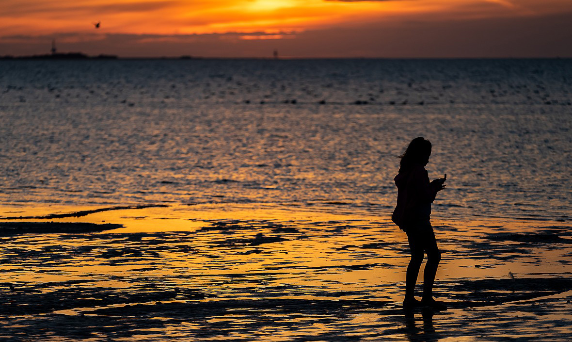 Niña playa
