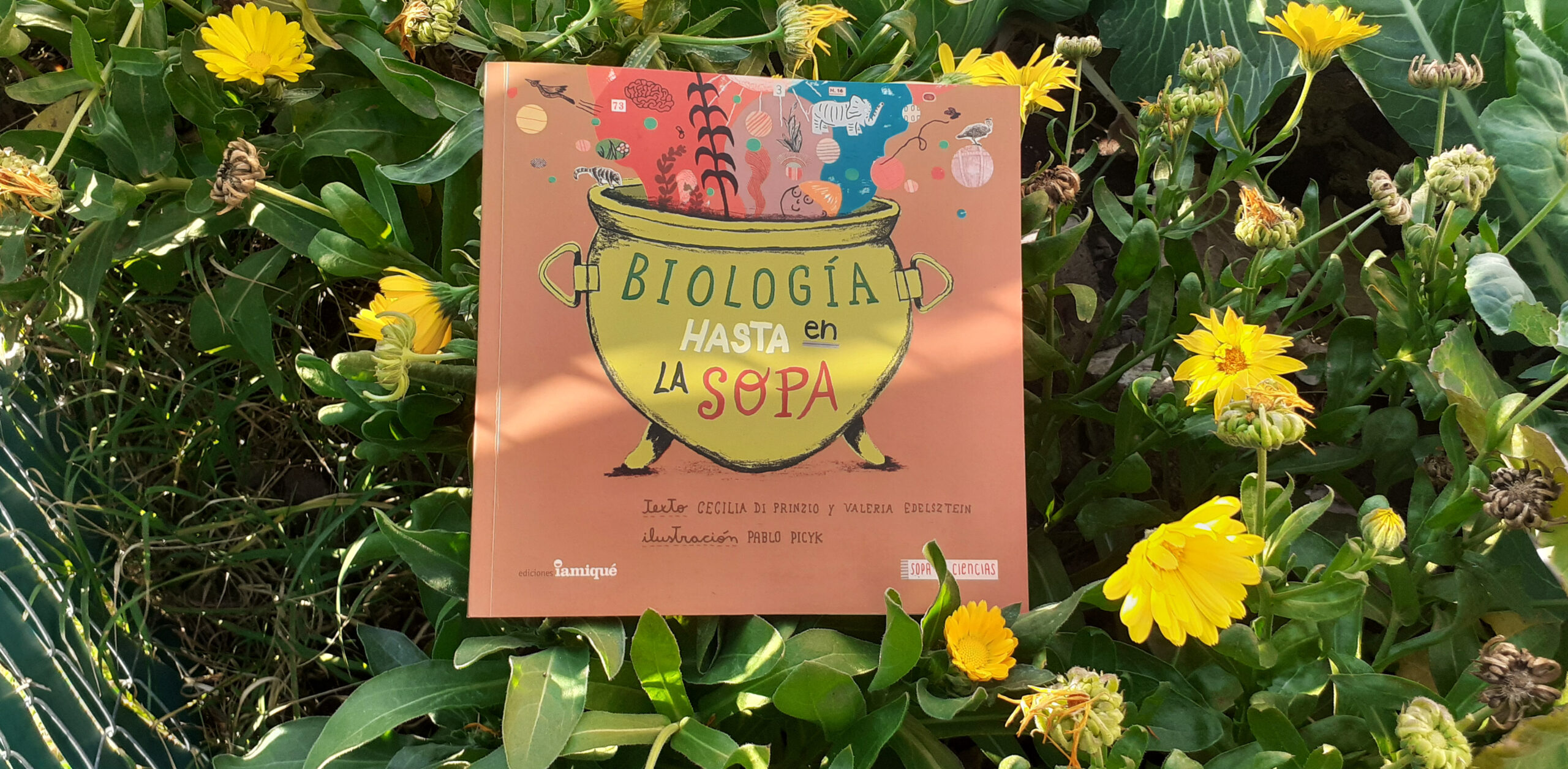 Libro "Biología hasta en la sopa"